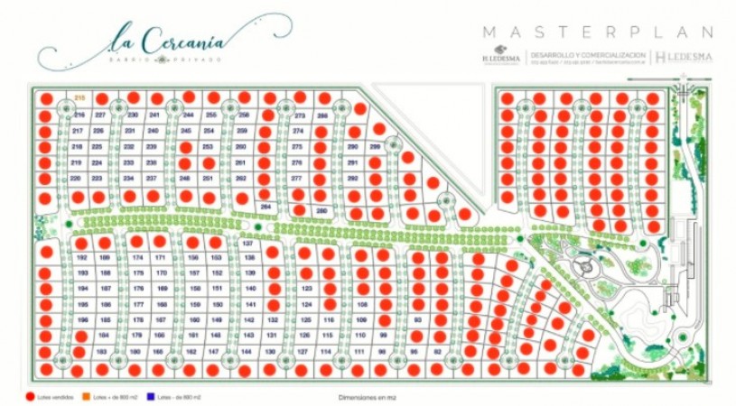 LOTES EN BARRIO PRIVADO LA CERCANIA