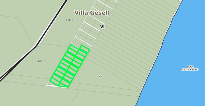 CHACRAS DE 4,5 HECTAREAS CON ACCESO A LA PLAYA ZONA MAR AZUL