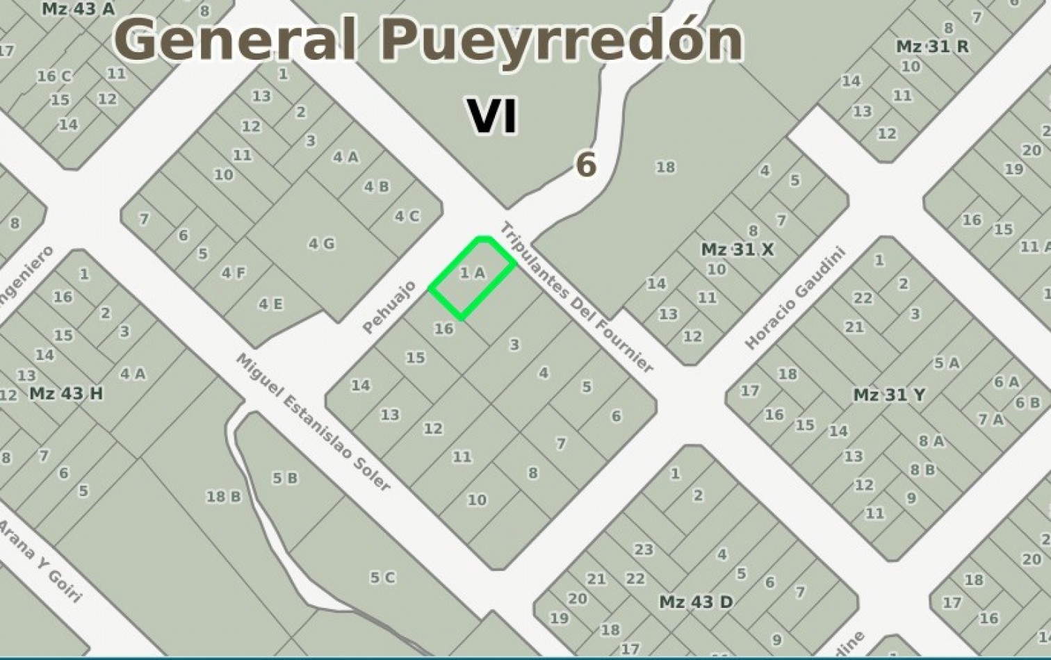 LOTES en venta Barrio Fortunato de la Plaza zona Mundialista 