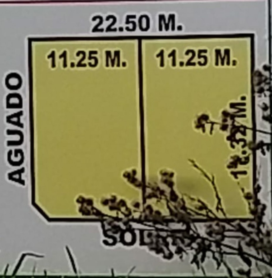 Venta 2 lotes linderos  en Colinas de Peralta Ramos