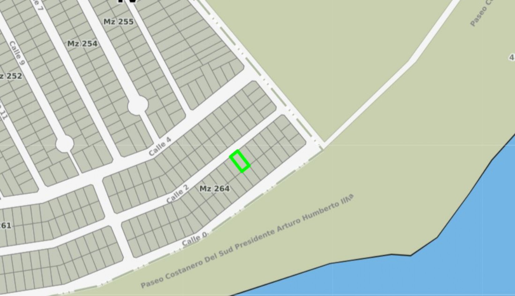 Venta Lote en Marquesado a una cuadra del mar 450 m2