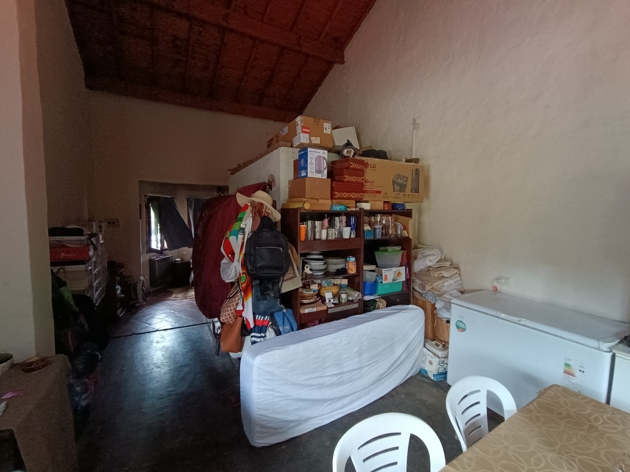 Casa 3 ambientes sobre dos lotes + departamento, cochera, quincho parque en Colinas de Peralta Ramos