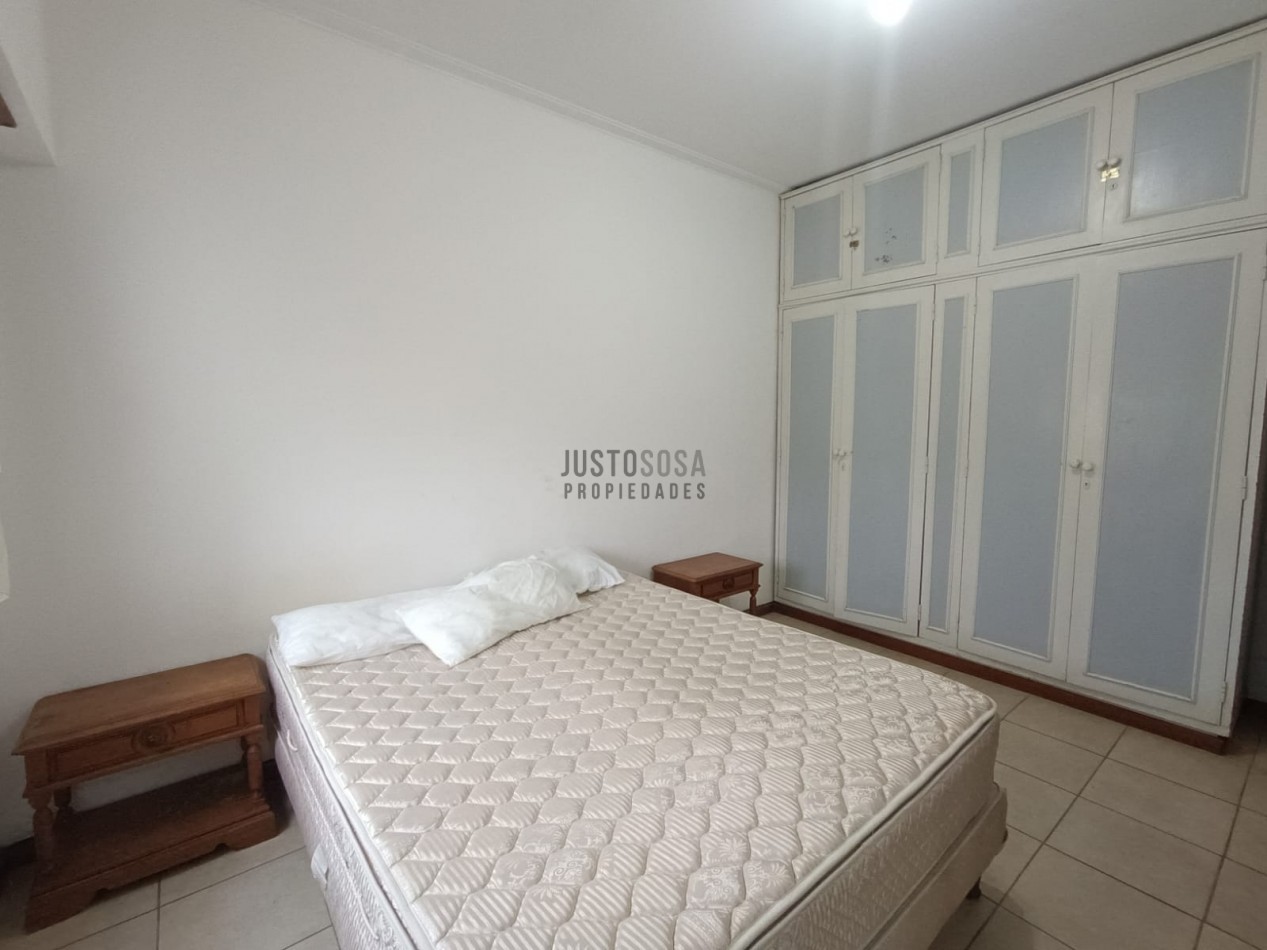 Alquiler departamento 2 ambientes amoblado a dos cuadras de la costa