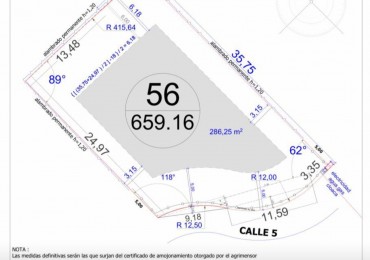 TERRENO / LOTE EN BARRIO PRIVADO ARENAS CHICO