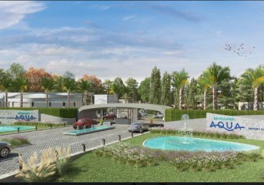 VENTA DE LOTES / TERRENOS EN BARRIO PRIVADO AQUA